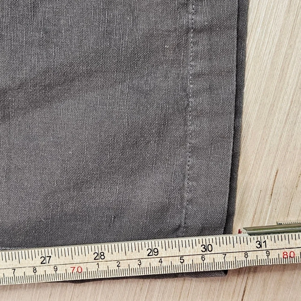 Solitude Pants Mens XXL 46x30 Brown Linen Blend Drawstring Casual Beach Summer